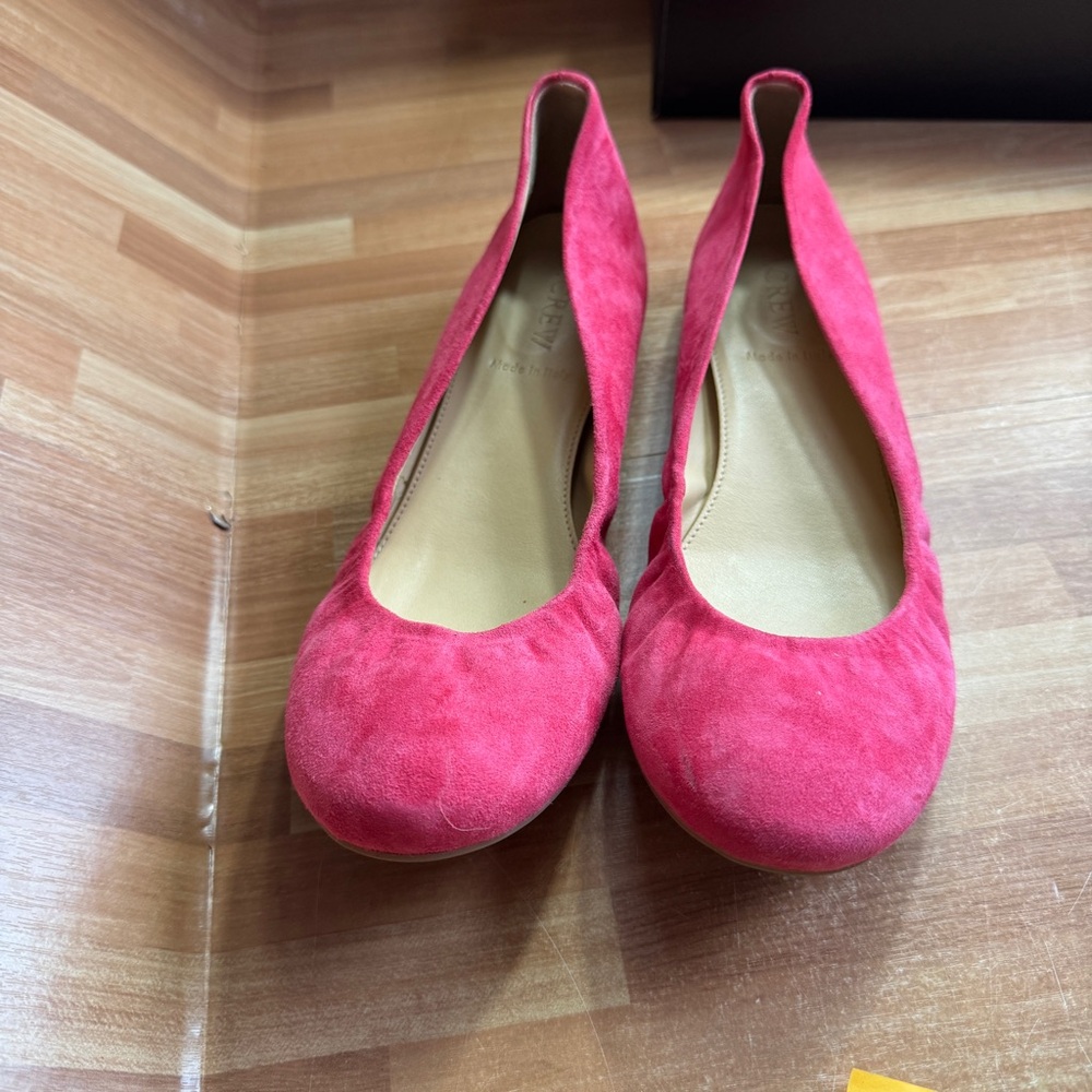 J. crew cece ballet flats in fuchsia size 8 - Picture 10 of 14